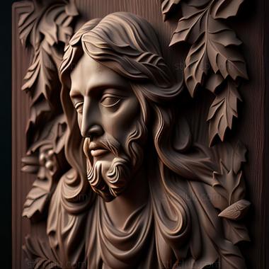 3D model st jesus (STL)